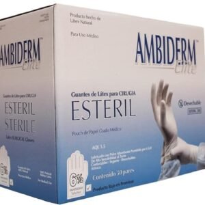 Guantes Quirúrgicos de Látex Elite Ambiderm